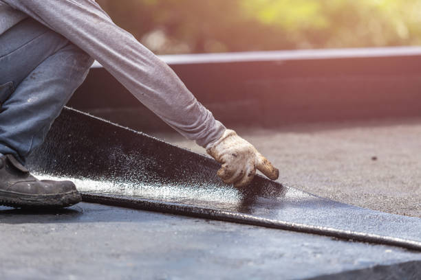 Professional Crawl Space Encapsulation technician working in Harpster, OH